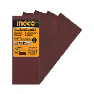 Jeu feuilles abrasives ponçage 5pcs 264*115mmFS3502 2 Jeu feuilles abrasives ponçage 5pcs 264*115mmFS3502