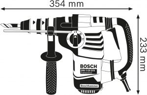 BOSCH PERFORATEUR GBH 3-28 DFR - 061124A000 11 BOSCH PERFORATEUR GBH 3-28 DFR - 061124A000