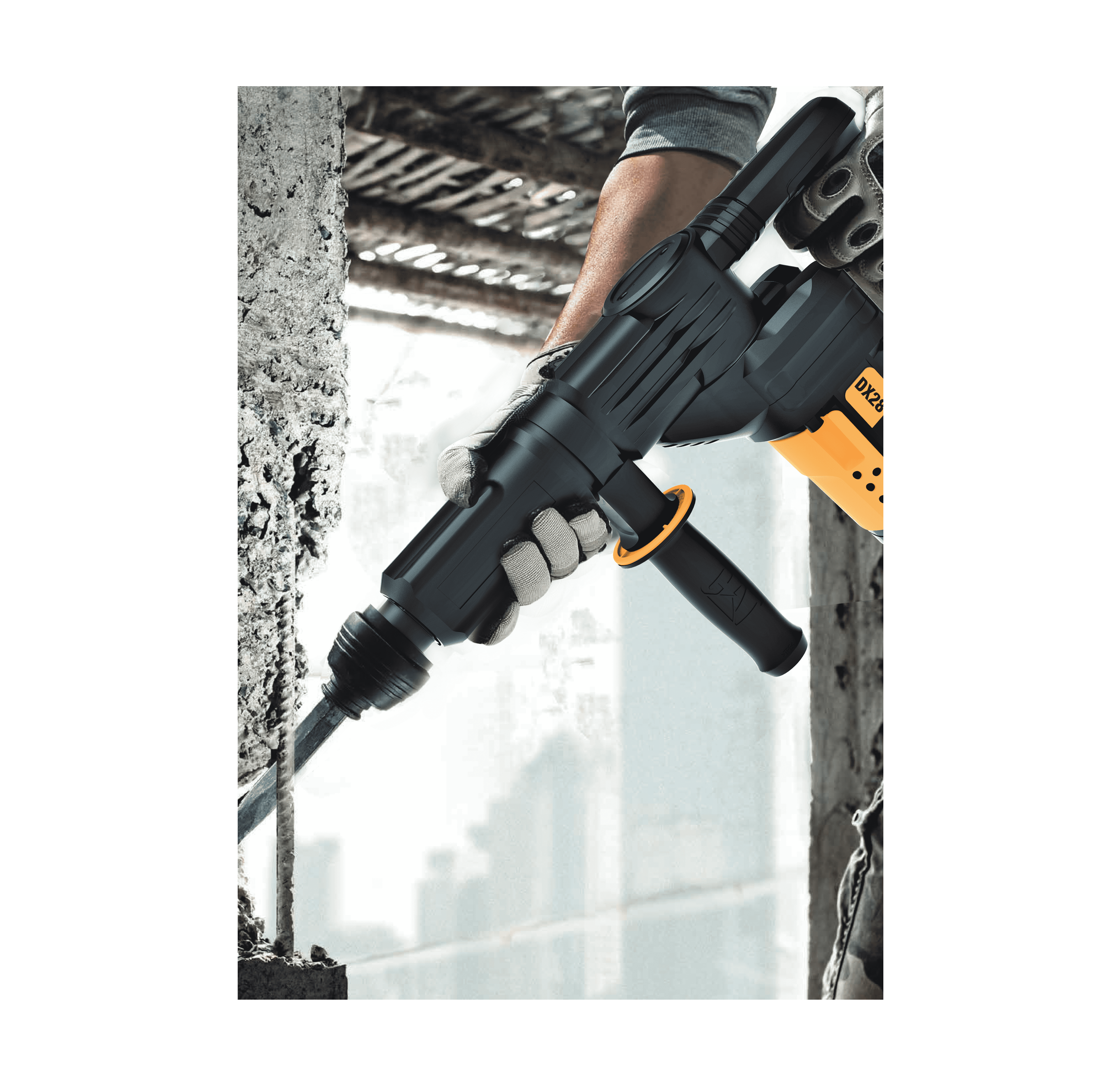 marteau perforateur 5Kg 1100W DX28 CATERPILLAR 2 marteau perforateur 5Kg 1100W DX28 CATERPILLAR