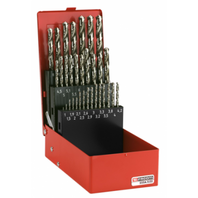 Composition d'outils de 32 forets pour rivetage et taraudage Facom | 222A.TJ32