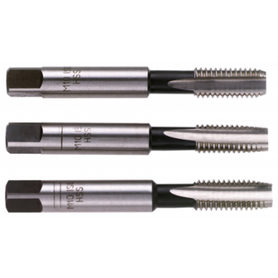 Jeu de 3 tarauds 14 x 2mm ébaucheur, intermédiaire et finisseur Facom | 227.14X200T3
