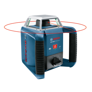 Laser rotatif professionnel 400 m avec récepteur et L-BOXX Bosch PRO GRL 400 H + LR 1